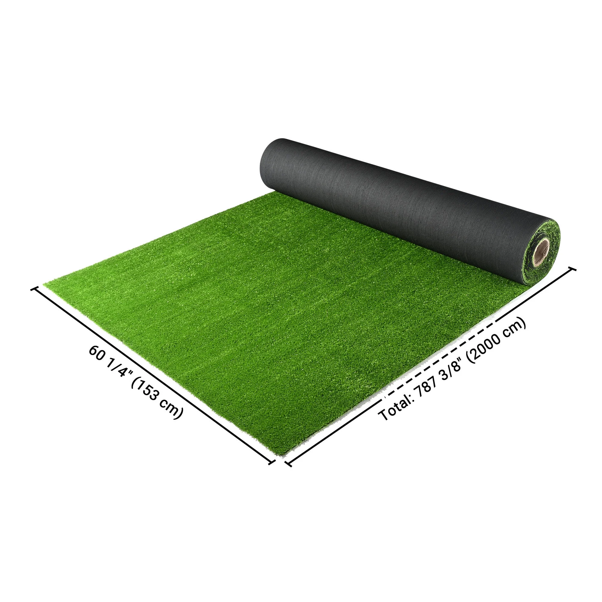 Yescom 65x5 Ft Artificial Grass Mat Fake Lawn Pet Turf Synthetic Green Garden Outdoor - Radiant Selections