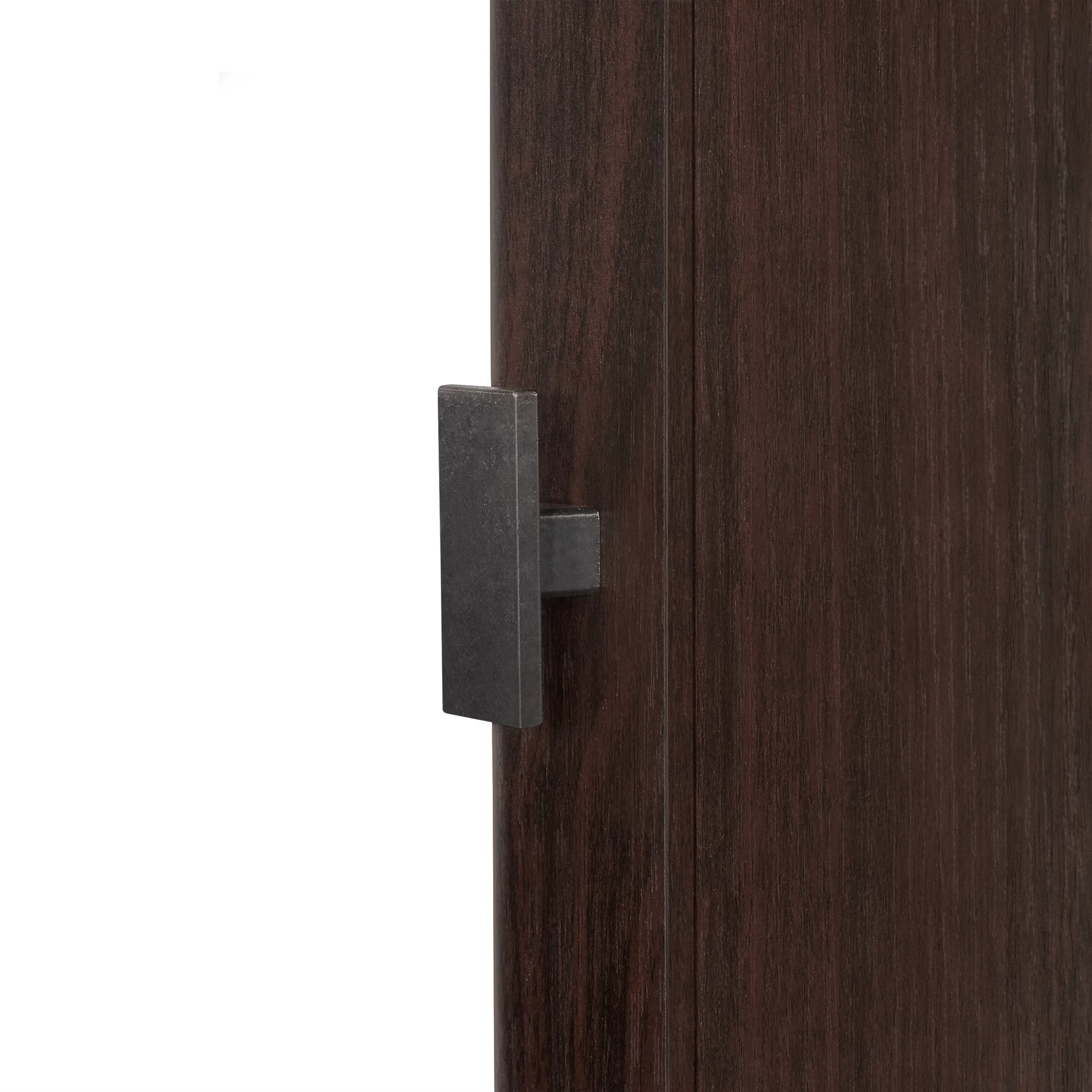 RiverRidge Home Hayward Two-Door Floor Cabinet, Dark Woodgrain