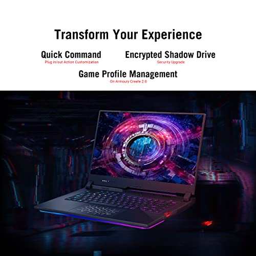 ASUS ROG Strix Scar 15 Gaming Laptop, 15.6" 300Hz IPS Type FHD Display, NVIDIA GeForce RTX 3080, AMD Ryzen 9 5900HX, 16GB DDR4, 1TB SSD