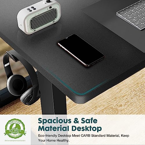 Standing Desk, Adjustable Height Electric Sit Stand Up Down Computer Table