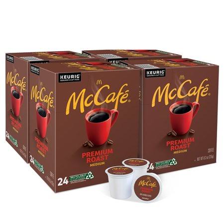 McCafe Premium Roast Coffee, Keurig K-Cup Pods, 96/Carton (080375)