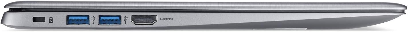 Acer Chromebook 14, Celeron N3160, 14" Full HD, 4GB LPDDR3, 16GB eMMC, CB3-431-C9W7 Bundle, Silver