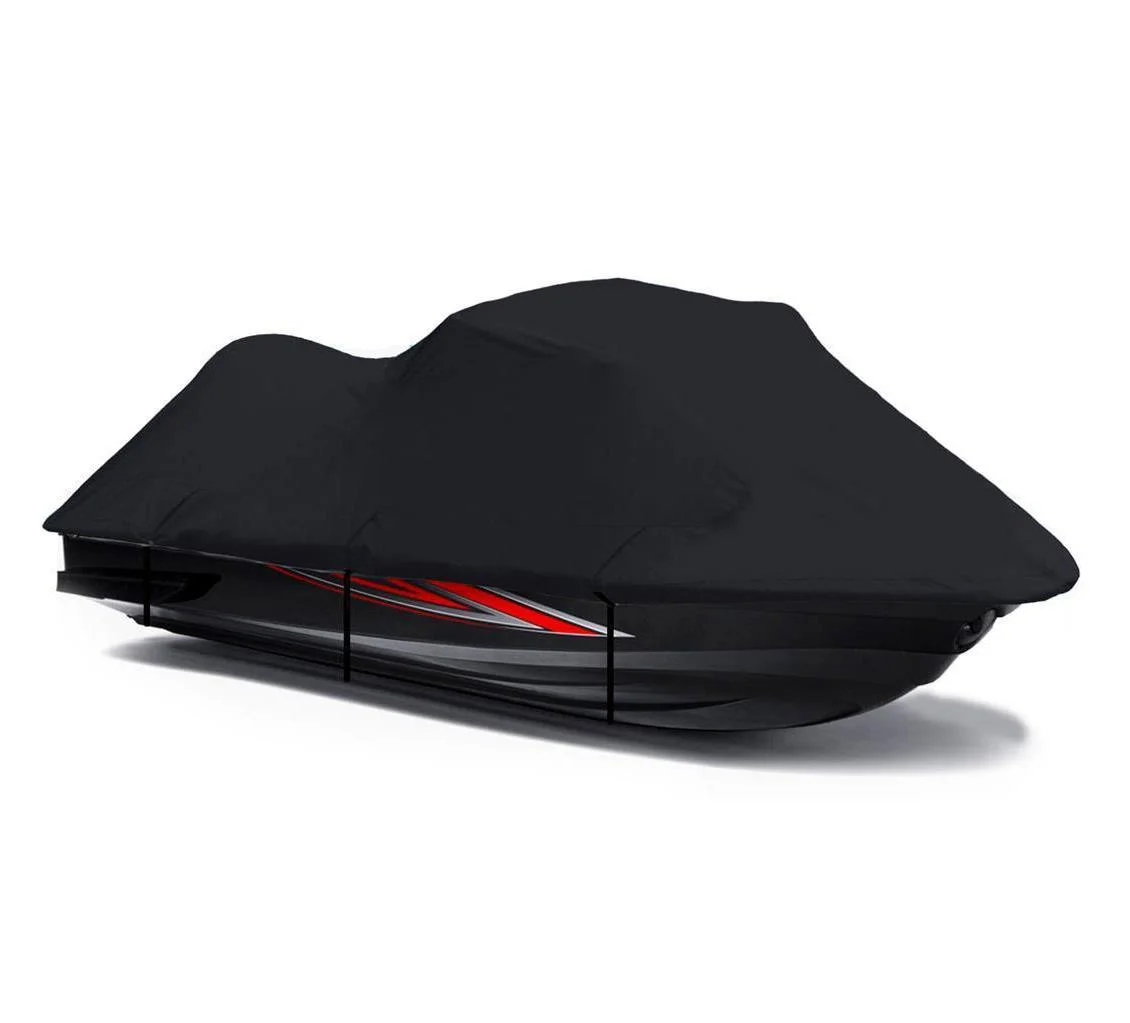 BLACK Jet Ski PWC Watercraft Cover Compatible for Polaris SLX 1995 1996 1997 1998 1999 2000 2001 TOP OF THE LINE 1-2 Seater