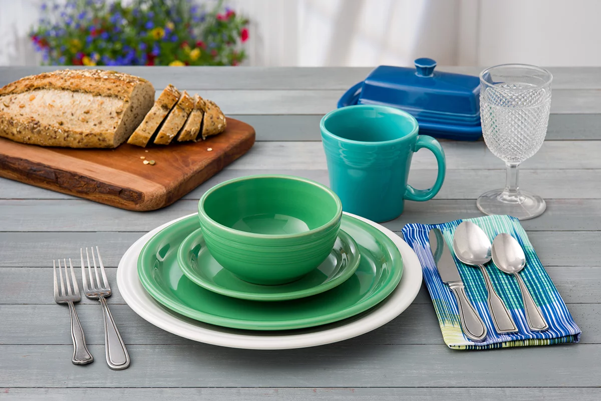 Fiesta Classic 12pc Dinnerware Set White