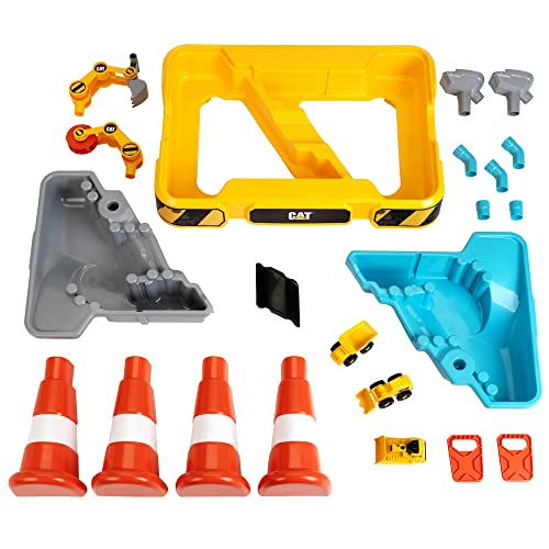 Klein CAT: Sand and Water Play Table, Kids Pretend Play, Construction Toys, Ages 18 Months+