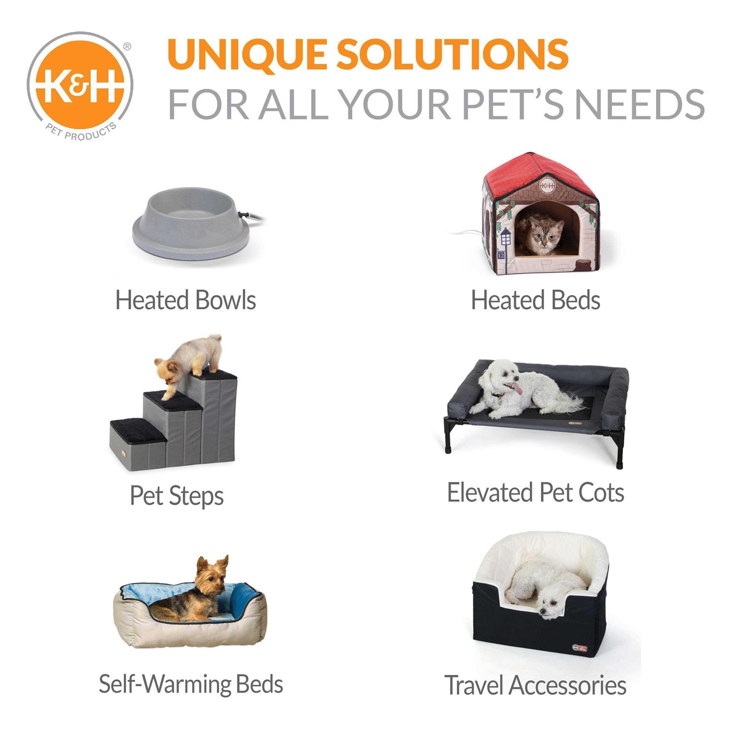 K&amp;H Pet Products Thermo-Snuggly Sleeper Heated Bed - Pet Supplies online store