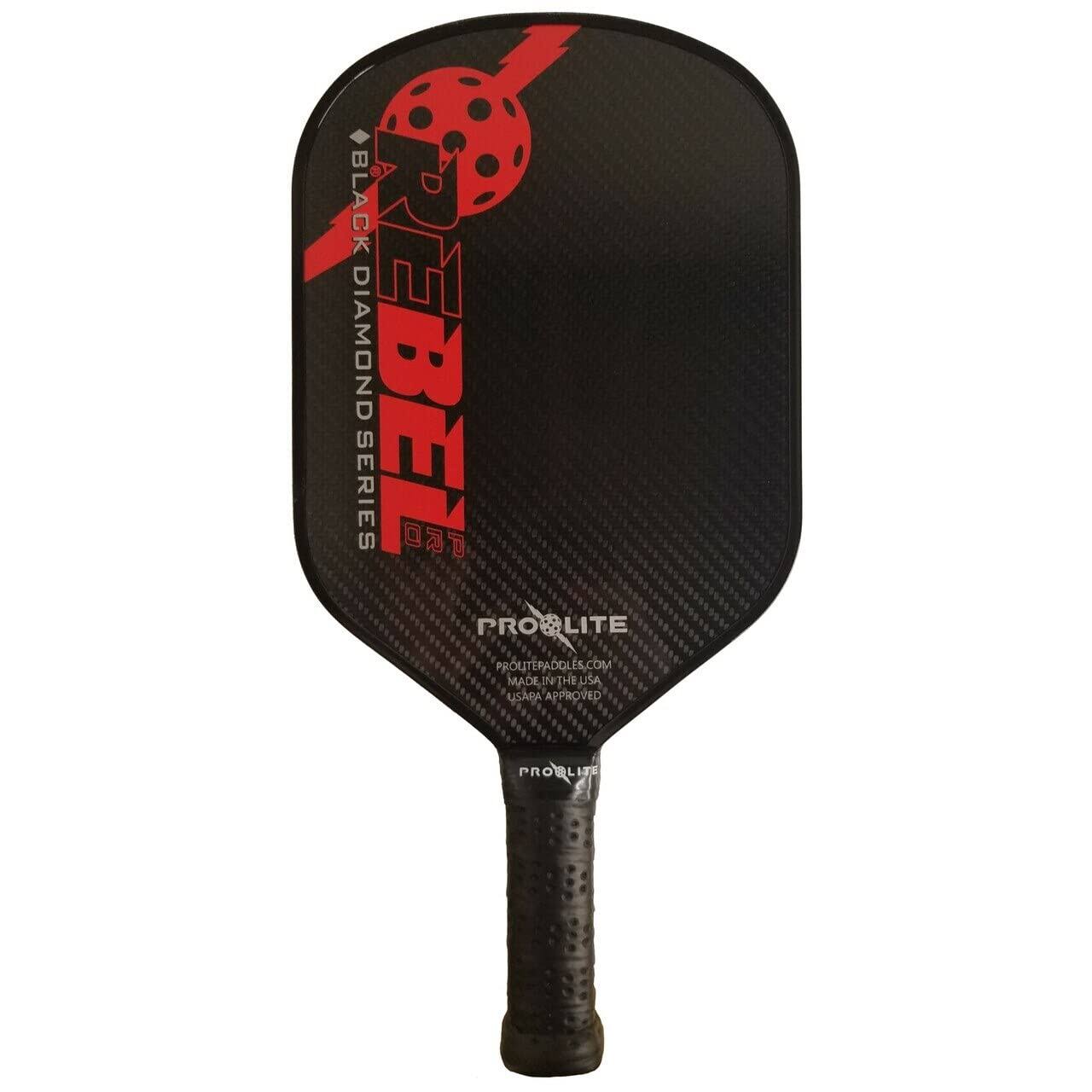 Prolite Rebel Pro Pickleball Paddle (Black/Red) - Avayadevconnect