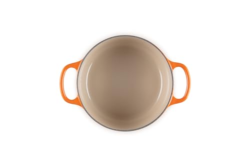 Le Creuset Enameled Cast Iron Signature Round Dutch Oven, 5.5 qt., Cerise