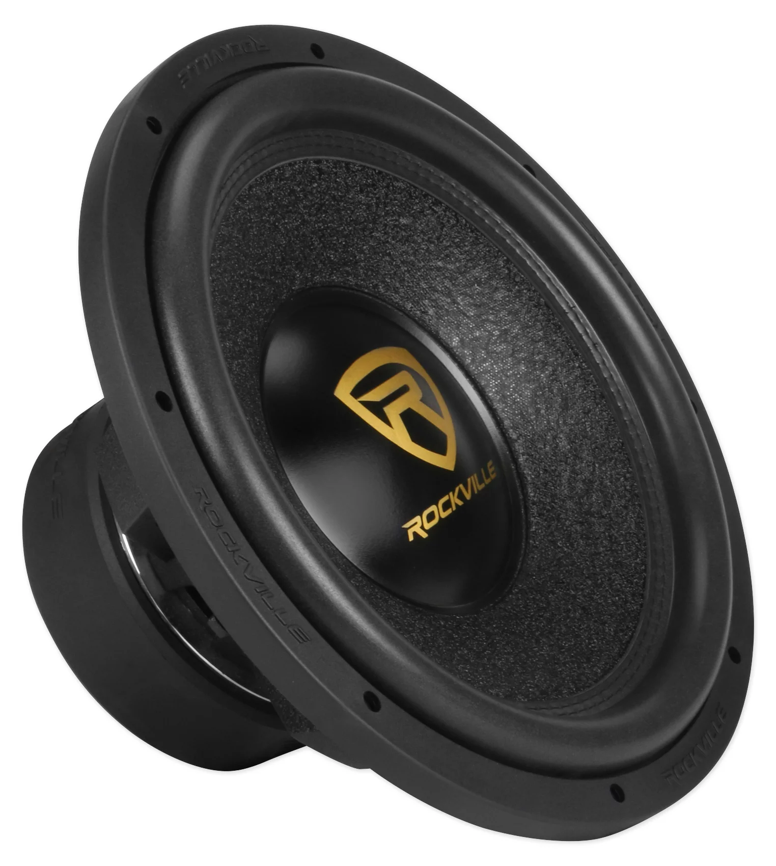 (2) Rockville W15K9D4 15" 10,000w Car Audio Subwoofers+Sealed Sub Box Enclosure