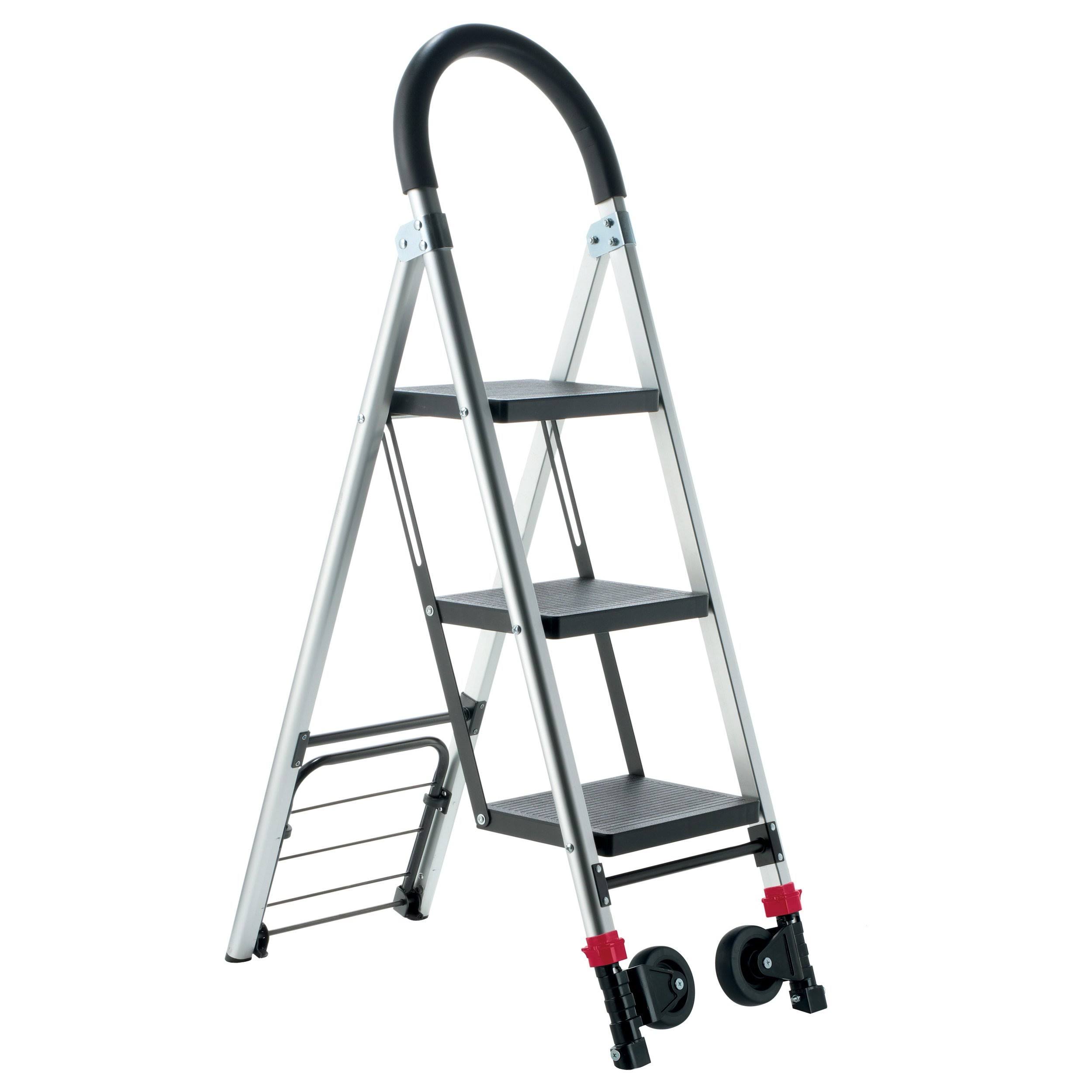 Conair Travel Smart Professional Grade - Step ladder/ hand cart - 3 steps - aluminum TS32LHT