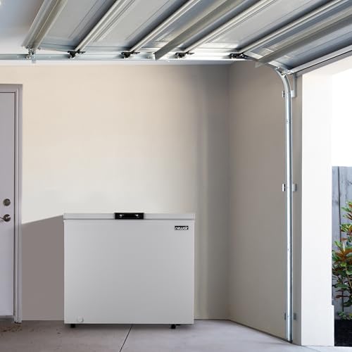 Newair 13.8 cu. ft. Upright Freezer, Fridge Freezer Convertible, Garage Ready Refrigerator, Frost Free Freezer with Door Alarm, Stand up Deep Freezer