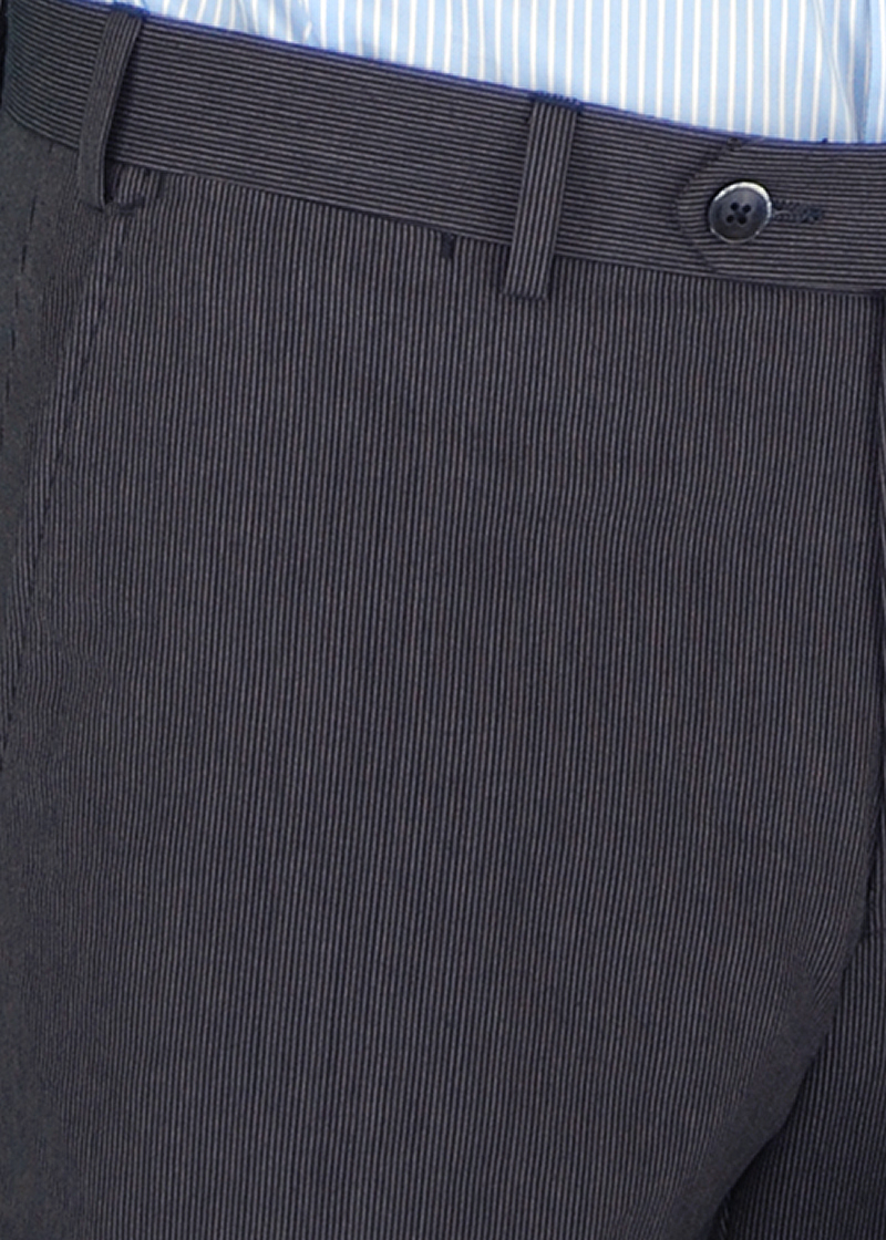 DTI BB Signature Italian Mens Two Button Suit Set 2 Piece Trim Fit Jacket Pant