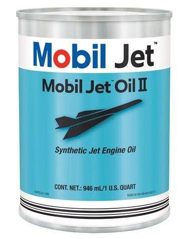 Mobil Jet II Turbine Oil - MIL-PRF-23699F-STD - Case of 24 Qts