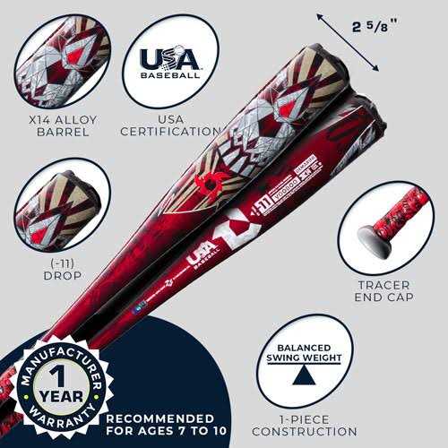 2023 DeMarini Voodoo One USA Baseball Bat - Sports Supplies Online Store