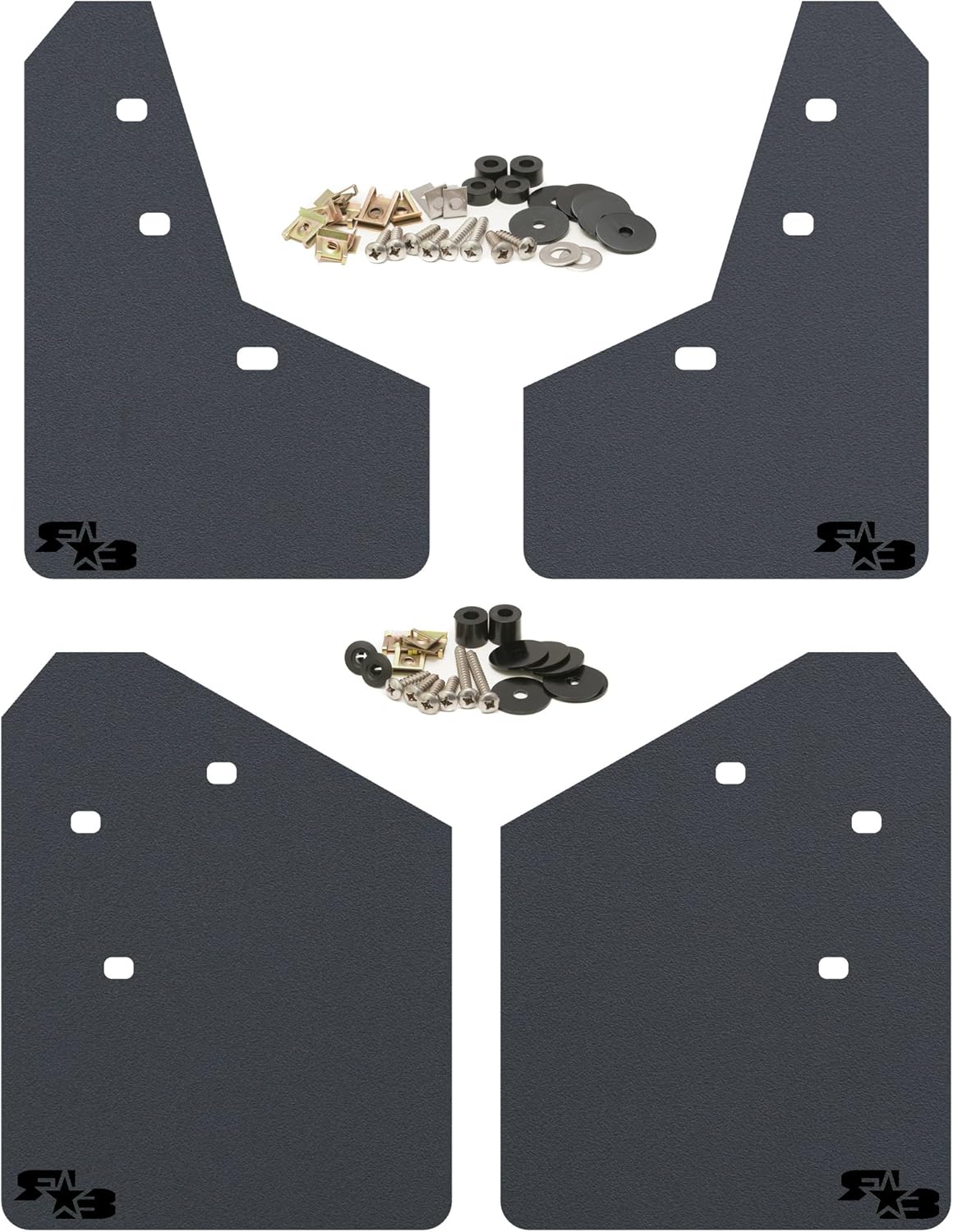 RokBlokz Mud Flaps for 2013-2017 Subaru XV Crosstrek - Multiple Colors Available - Mud Guards are Custom Cut and Fit