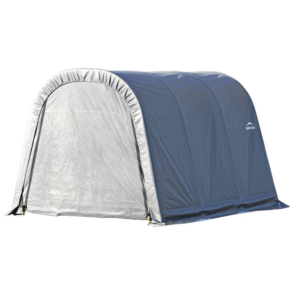 ShelterLogic 11x12x10 ft. Round Style Shelter-gray