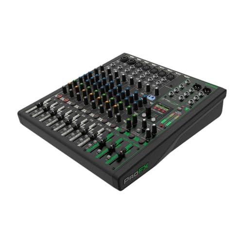 Mackie ProFX10 Go Battery-powered 10-channel Mixer with USB and Enhanced Effects