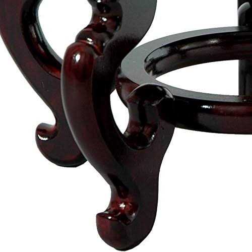 Oriental Furniture Rosewood Fishbowl Stand - Pet Supplies online store