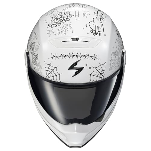 ScorpionEXO Covert FX Full Face Adult Motorcycle Helmet Street Fighter Style with Bluetooth Ready Speaker Pockets DOT ECE 22.06 Approved Unisex