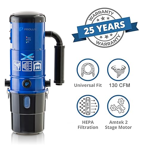 Prolux Blue Central Vacuum System - Smart Home Appliances