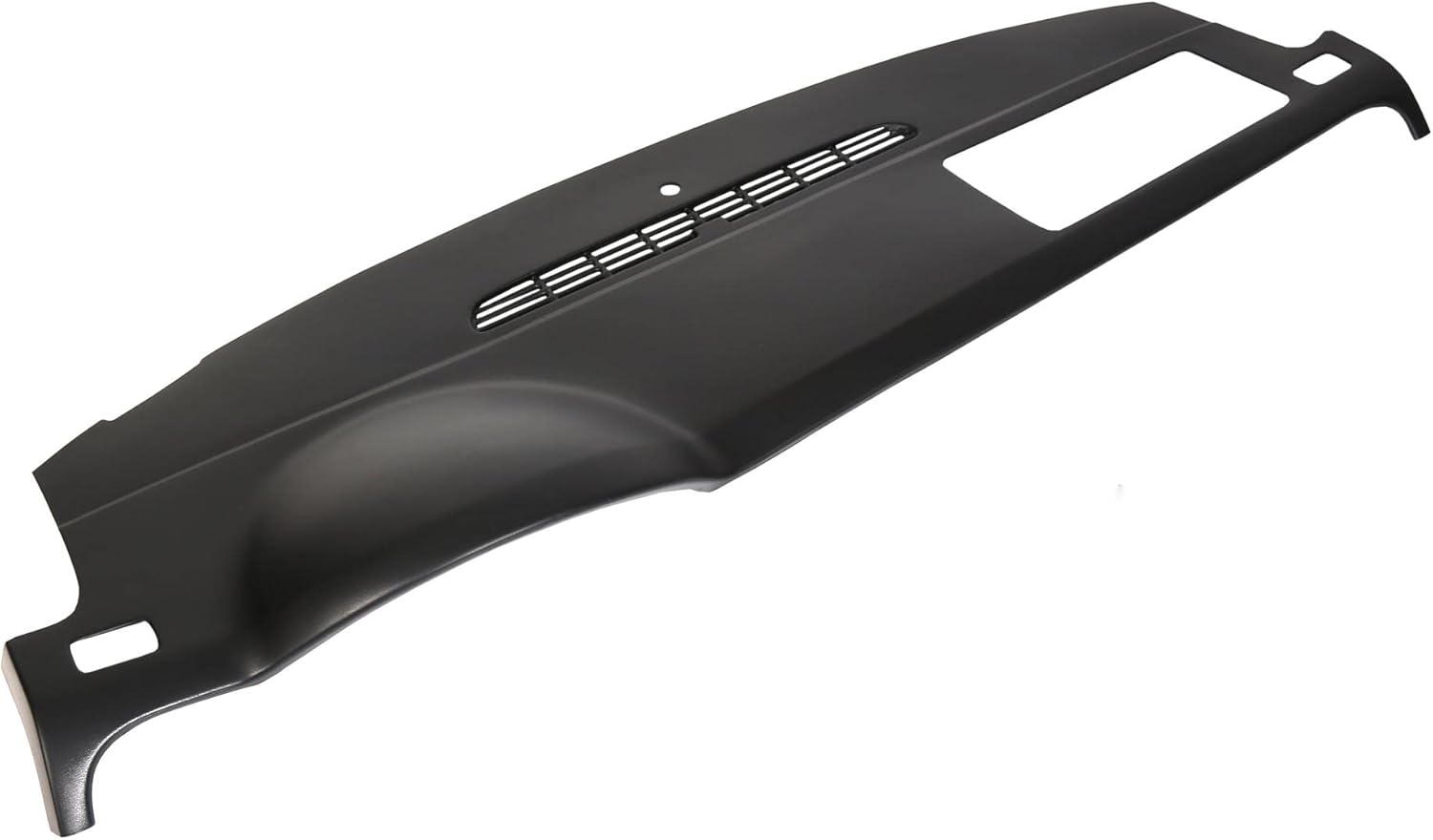 ECOTRIC Dash Board Cover Cap Black Compatible with 2007-2014 Avalanche Suburban Tahoe Yukon Molded Dash Panel Overlay W/O Dash Speaker