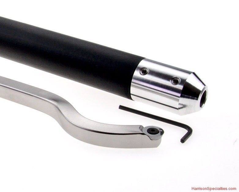 Simple Woodturning Tools - Swan Neck Hollower Carbide Lathe Tool with 9/16x22 Round