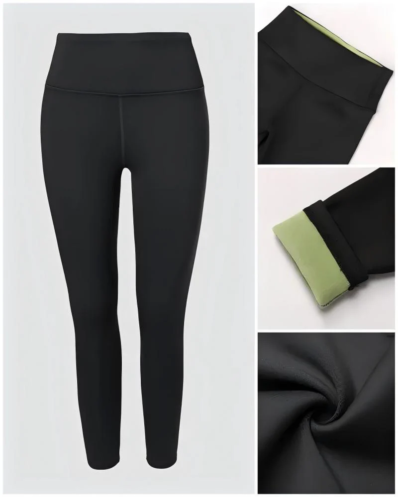 Fleece-Lined Tummy Control Shaping Leggings