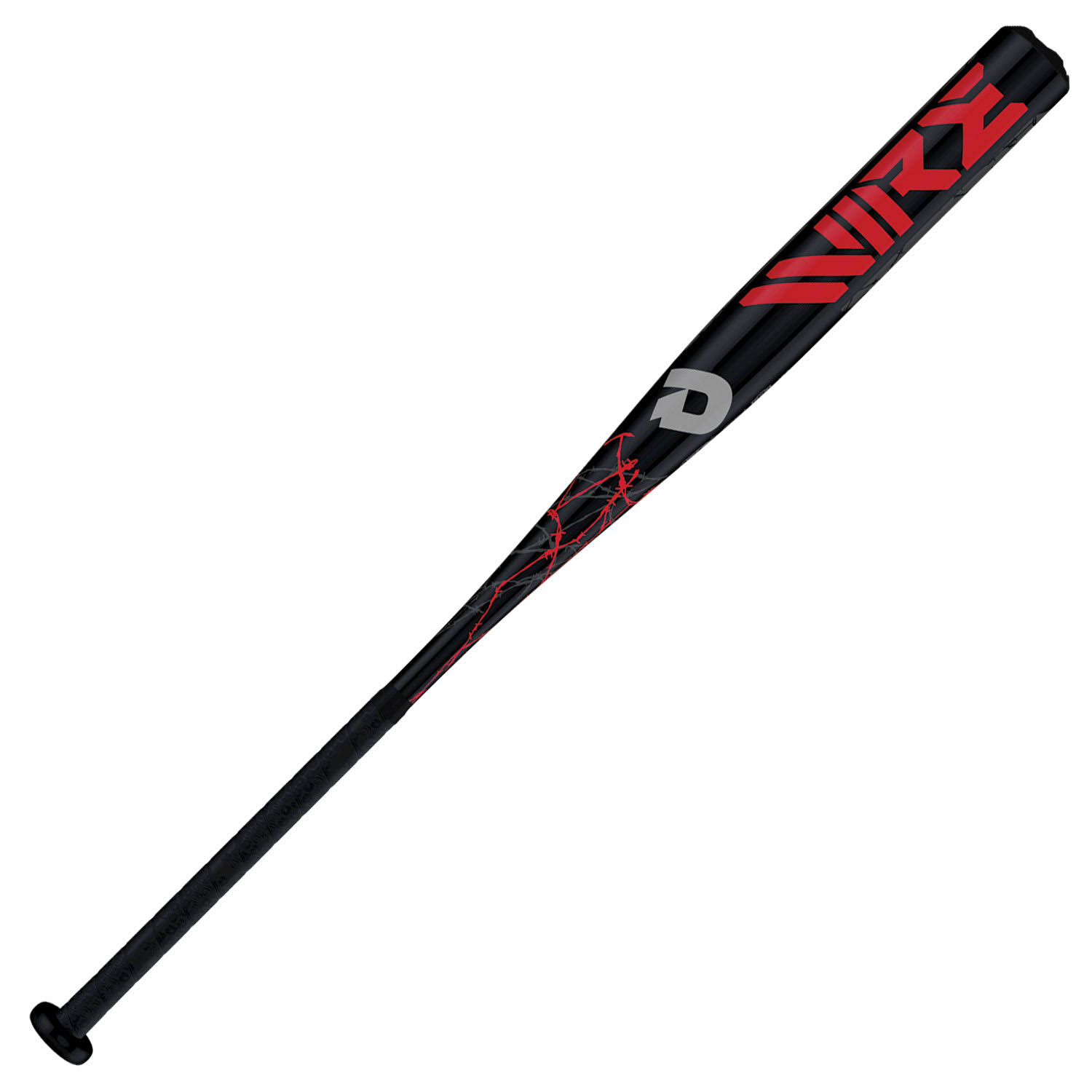 DeMarini Wire USSSA Slow Pitch Bat - Black/Red