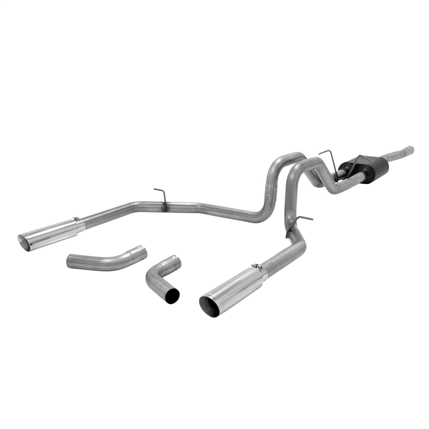 Flowmaster 817663 Cat-back System 409S - Dual Rear/Side Exit - American Thunder - Aggressive Sound
