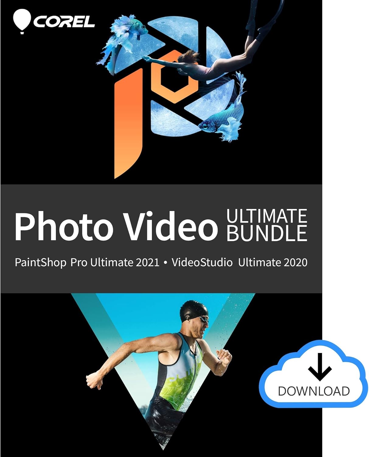 Corel Photo Video Pro Bundle 2021 | Photo-Editing and Movie-Making Software [PC Download][Old Version]