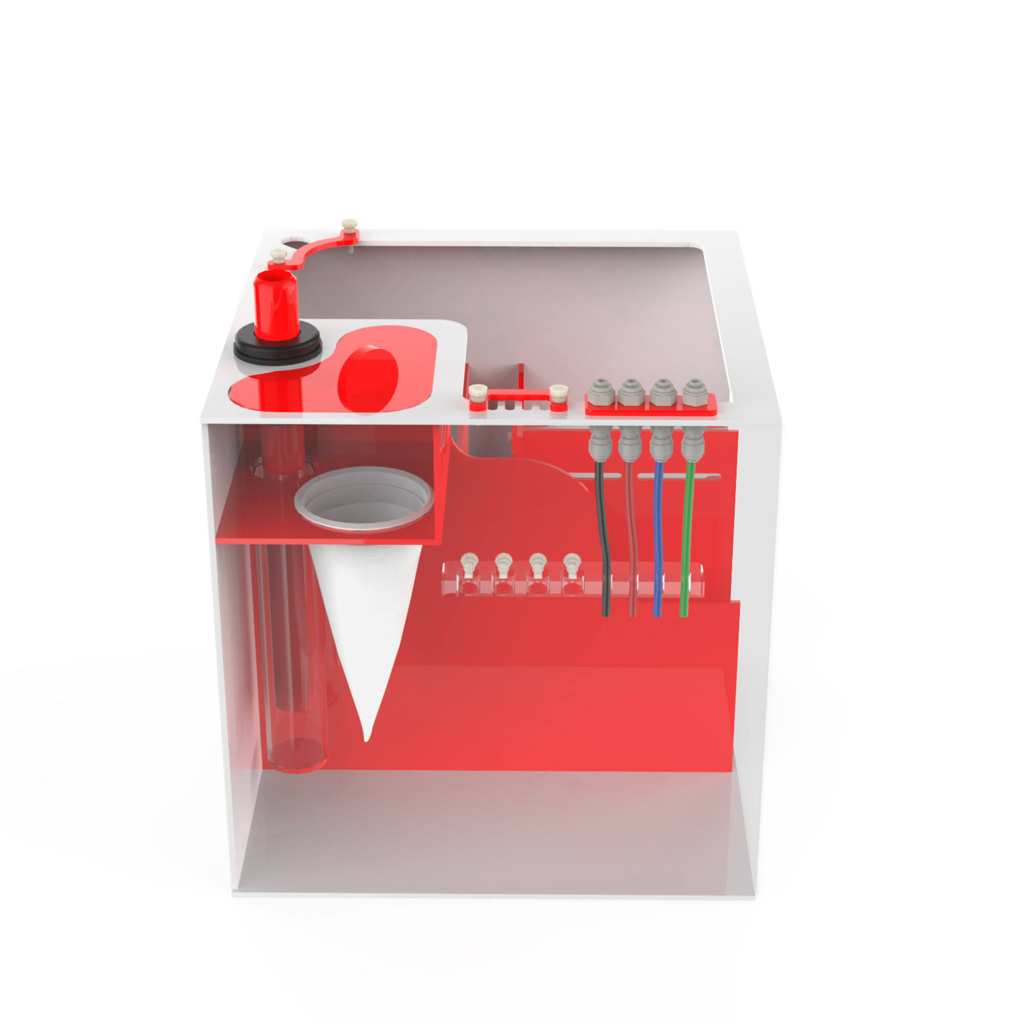 Pro Clear Aquatic Systems Red Flex 4-in-1 Sump - 100