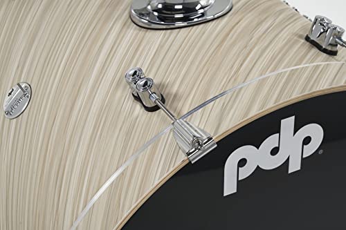 Pacific Drums & Percussion Drum Set Concept Maple 5-Piece, Twisted Ivory Shell Pack (PDCM2215TI)