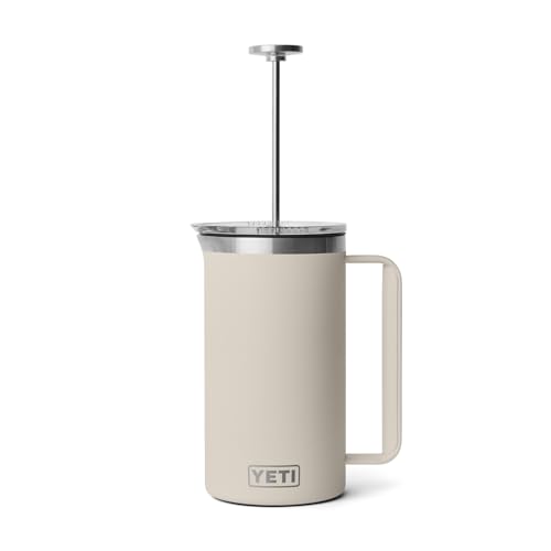 YETI Rambler French Press Coffee Maker, with GroundsControl Filter