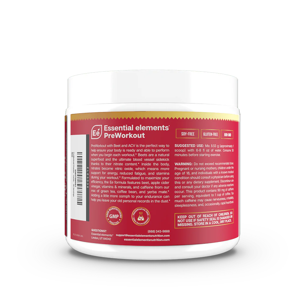PreWorkout With Beet & ACV - Kansas Nuitrition - HNZSDS