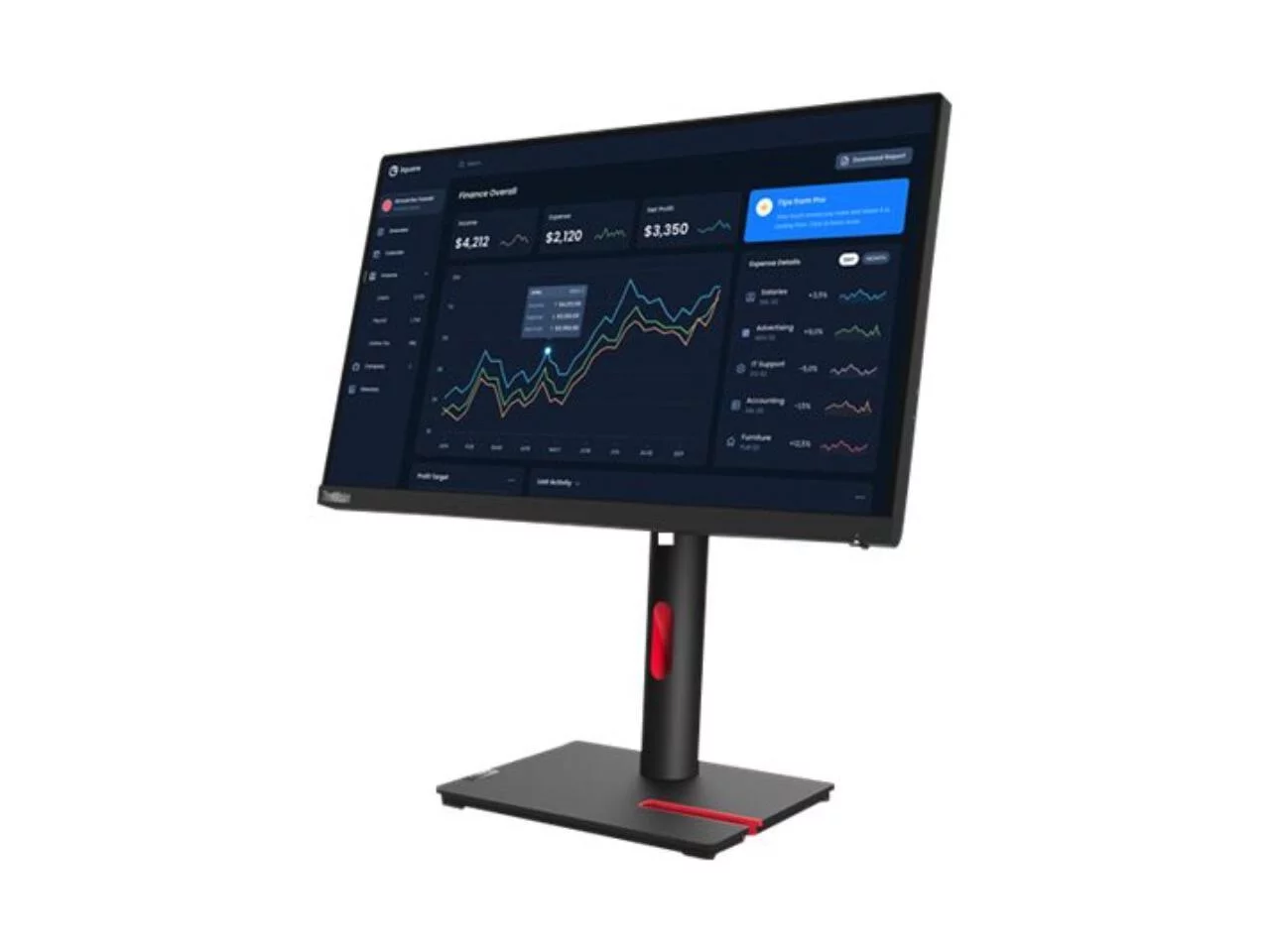 Lenovo ThinkVision T22i-30 - LED monitor - Full HD (1080p) - 21.5" 60 Hertz - Anti Glare