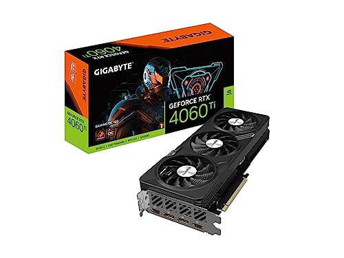 GIGABYTE GeForce RTX 5060 Ti Gaming OC 16G Graphics Card, 16GB 128-bit GDDR7, PCIe 5.0, WINDFORCE Cooling System, GV-N506TGAMING OC-16GD Video Card
