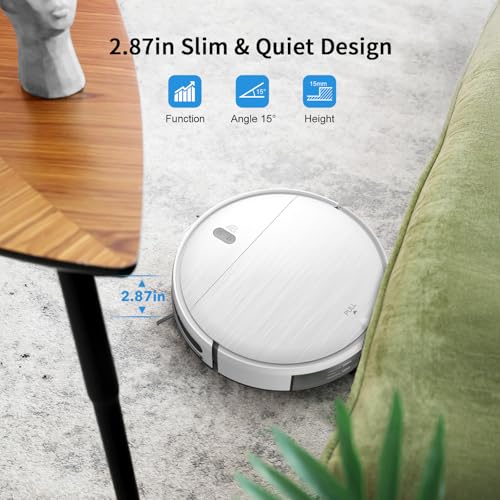 MAMNV Robot Vacuum and Mop, 11500 Pa Suction, 3-in-1 Robotic Vacuum with Smart LiDAR Navigation, 70 Day Self-Emptying,160 Min Runtime
