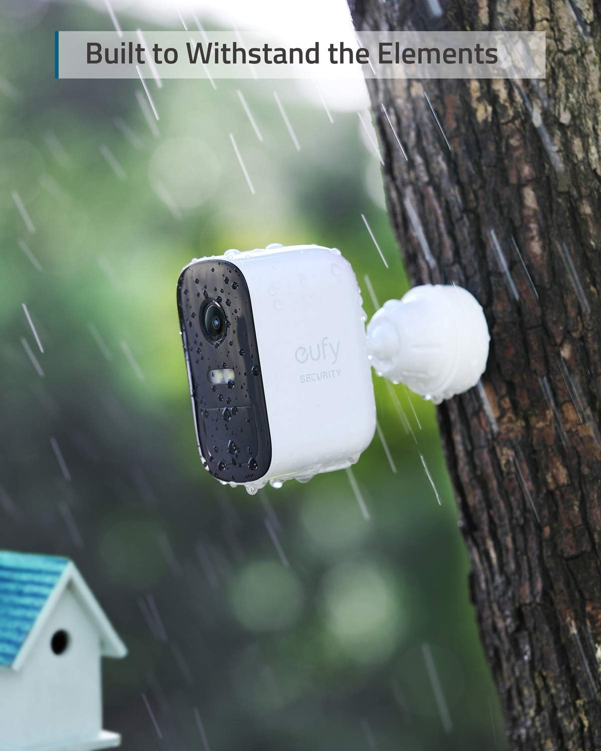 eufy Security, eufyCam 2C Pro 4-Cam Kit, Wireless Home Security System with 2K Resolution, HomeKit Compatibility, 180-Day Battery Life, IP67