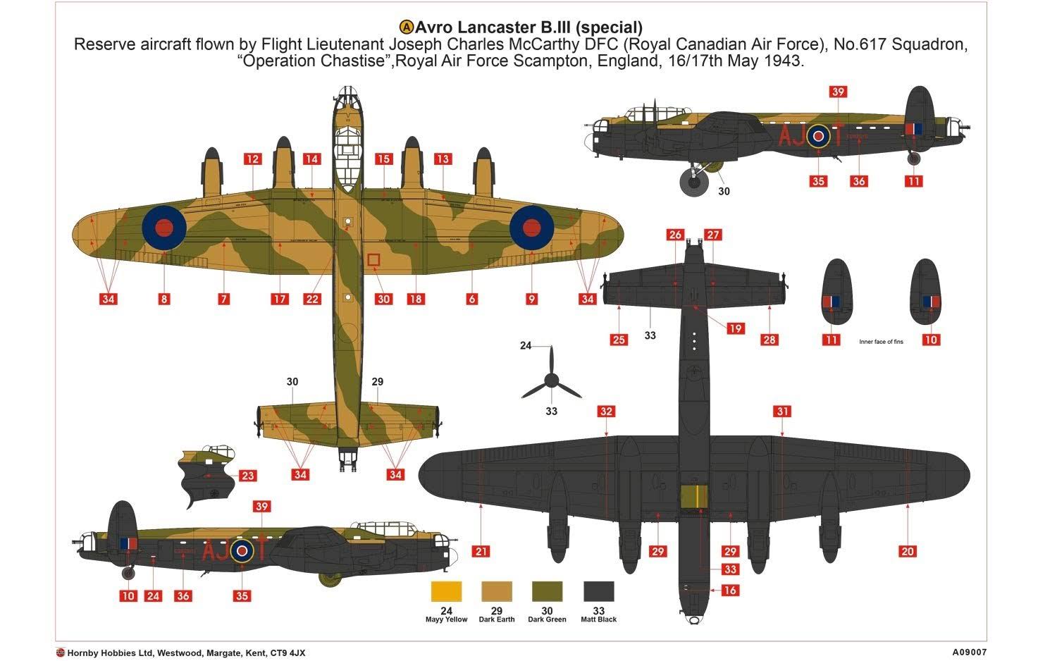 Airfix Avro Lancaster &Dambusters& 1:72 (A09007)