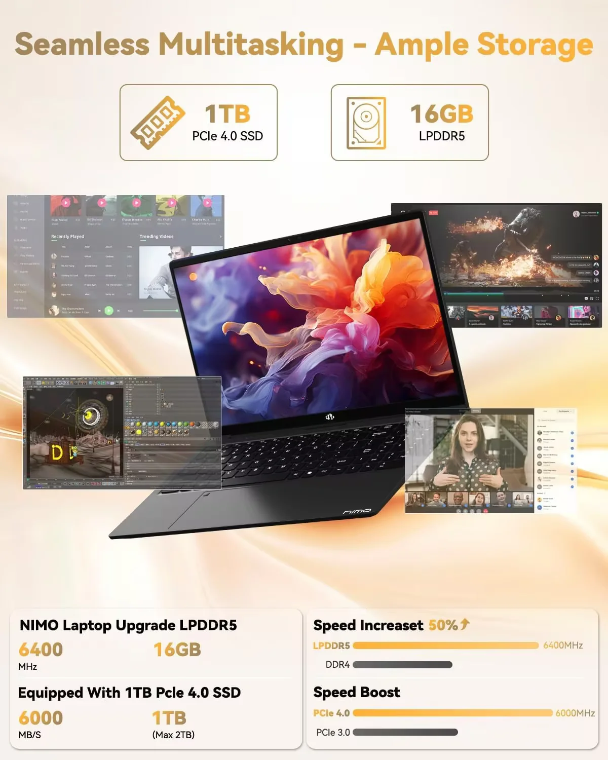 15.6" Light-Gaming-Laptop
