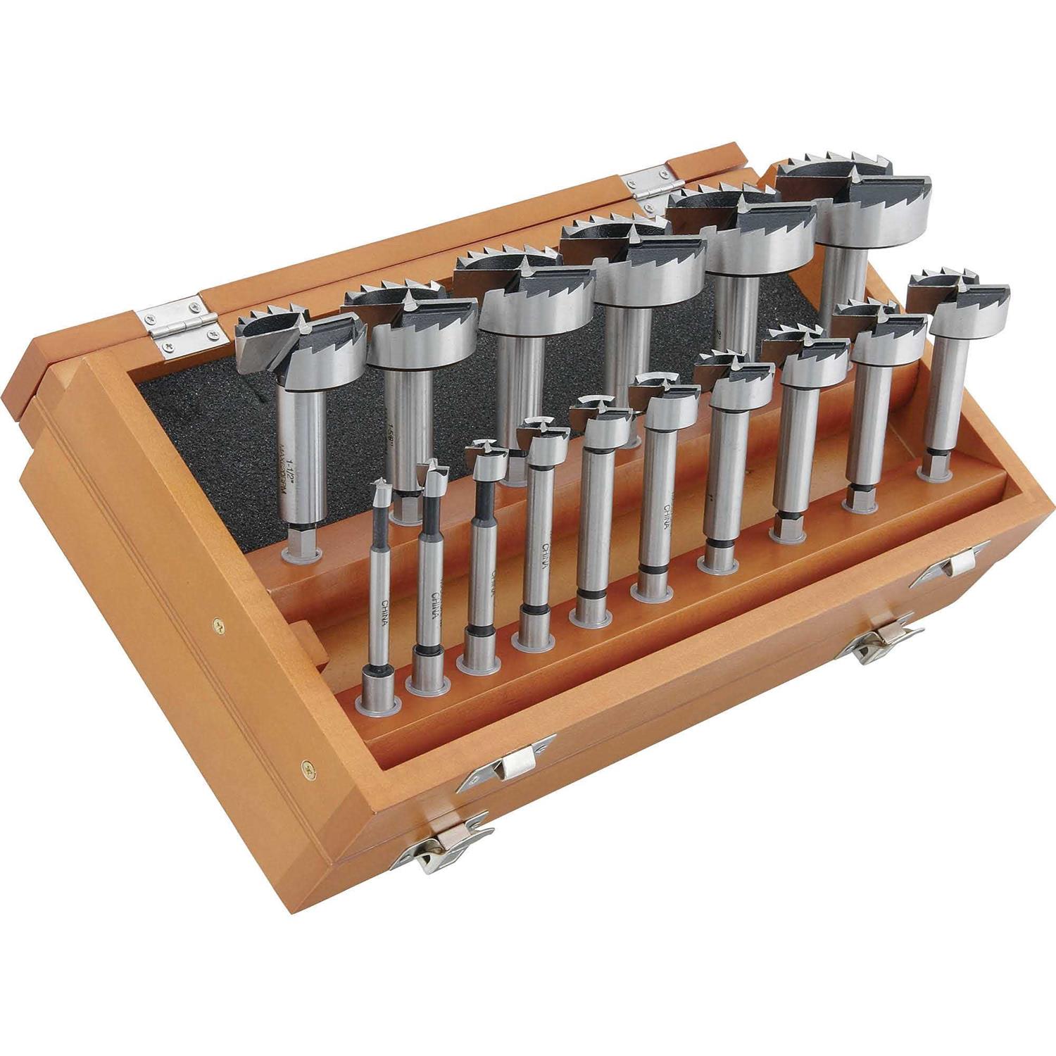 Steelex 16 pc Forstner Bit Set Hex Shank D3573 - Shop Hardware Tools Online Store