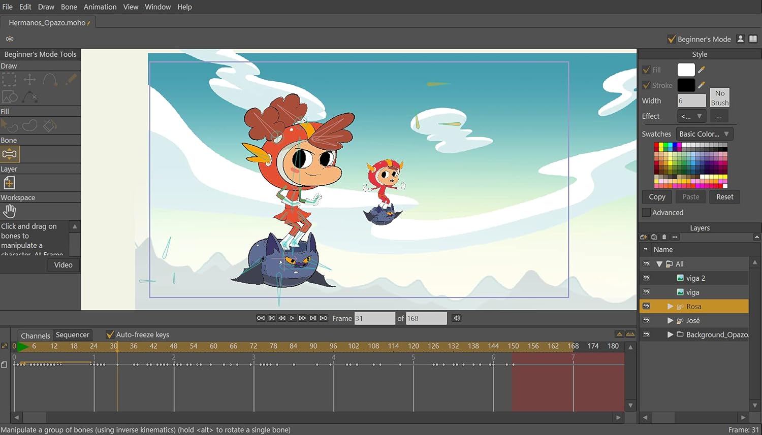 Moho Debut 13.5 | Create your own cartoons and animations in minutes | Software for PC and Mac OS