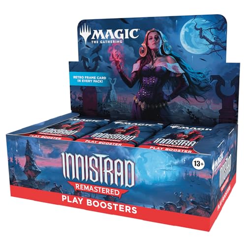 Magic: The Gathering Innistrad Remastered Play Booster Box - 36 Packs (504 MTG Cards)