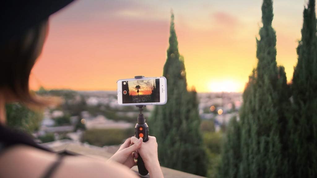 IK Multimedia iKlip Grip Pro Smartphone Stand - Tripod, Monopod, Camera Mount and Grip with Bluetooth Shutter - Black