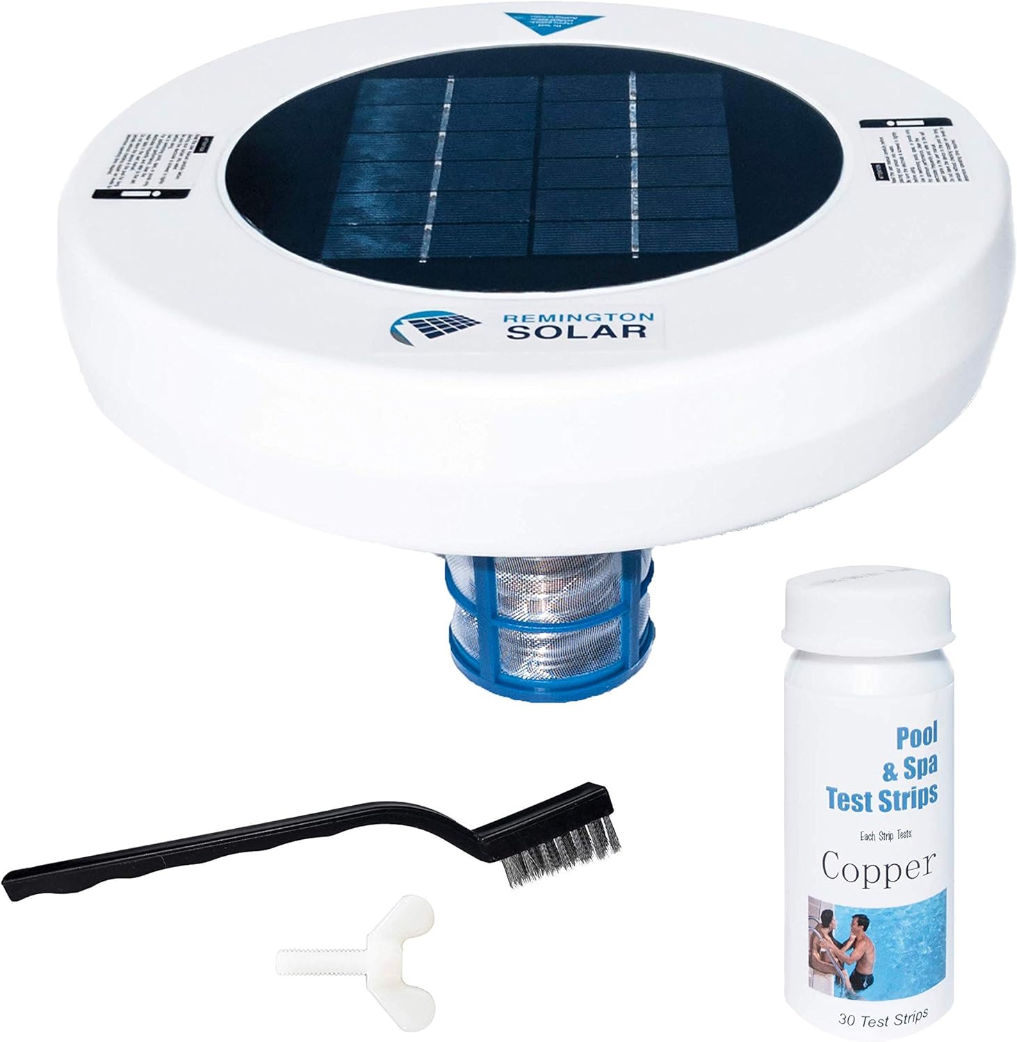 Remington Solar Chlorine-Free Sun Shock & Water Purifier – Reduces Chlorine Usage by up to 80-Percent – Solar Powered Pool Clarifier