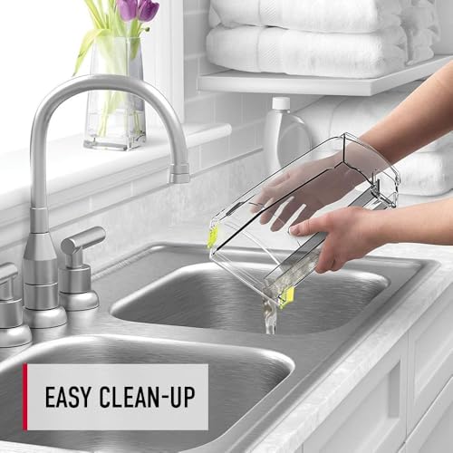 Hoover FloorMate Deluxe Hard Floor Cleaner Machine, Lightweight Cleaning Machine, Floor Scrubber with Spin Scrub Brushes, Wash and Dry Mode