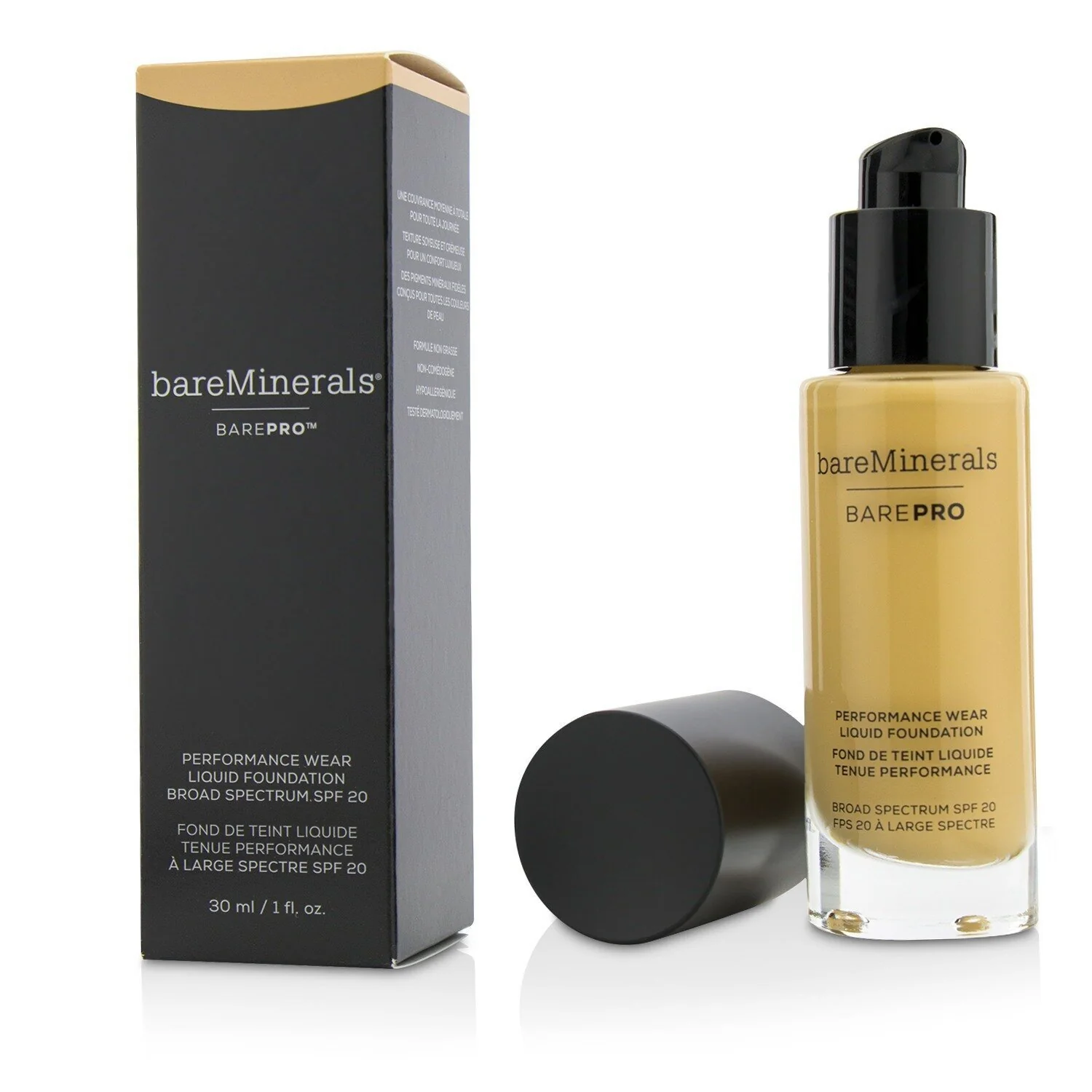BareMinerals BarePro Performance Wear Liquid Foundation SPF20 - # 08 Golden Ivory  30ml/1oz