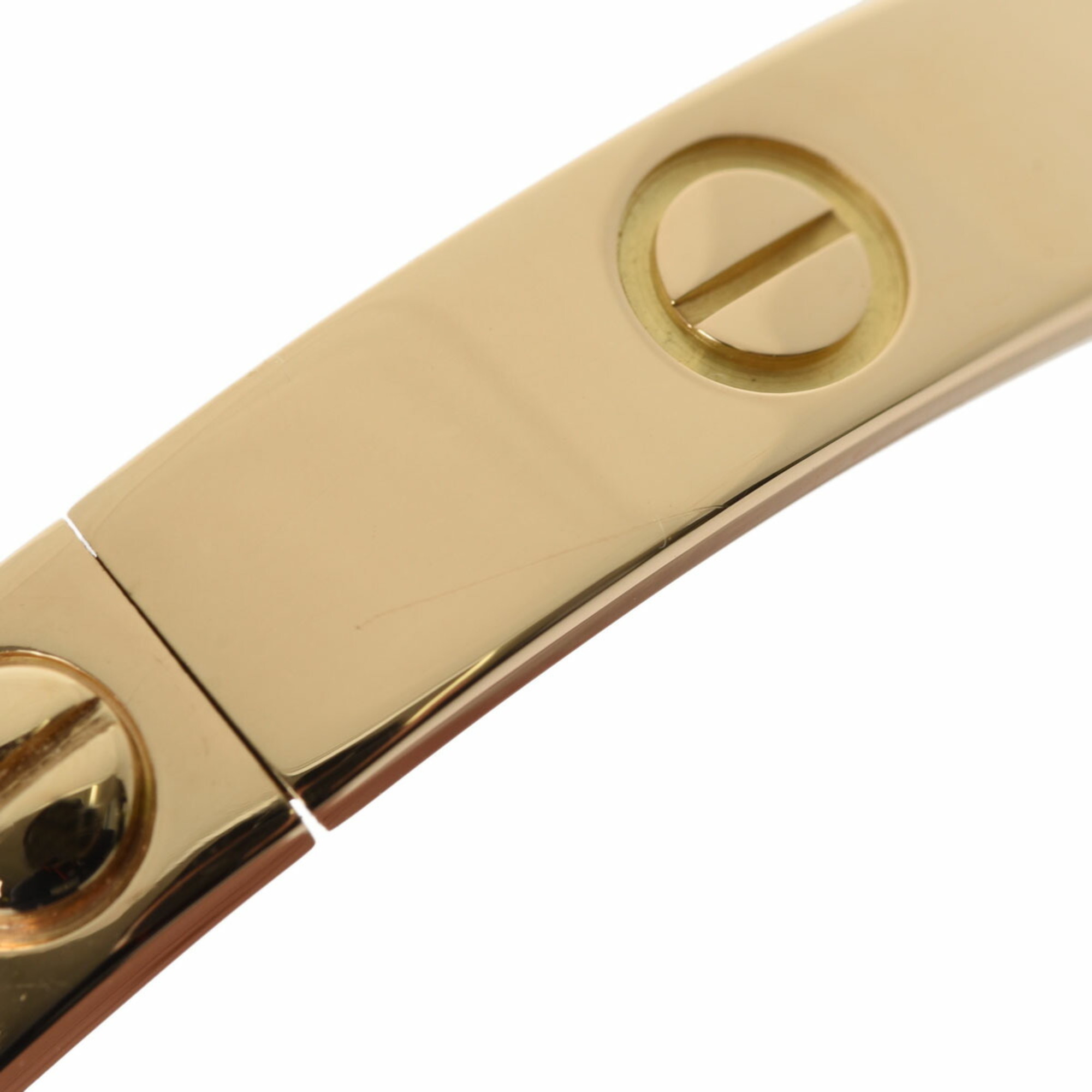 Pre-Owned CARTIER Love Bracelet Women's K18 Yellow Gold (Good)