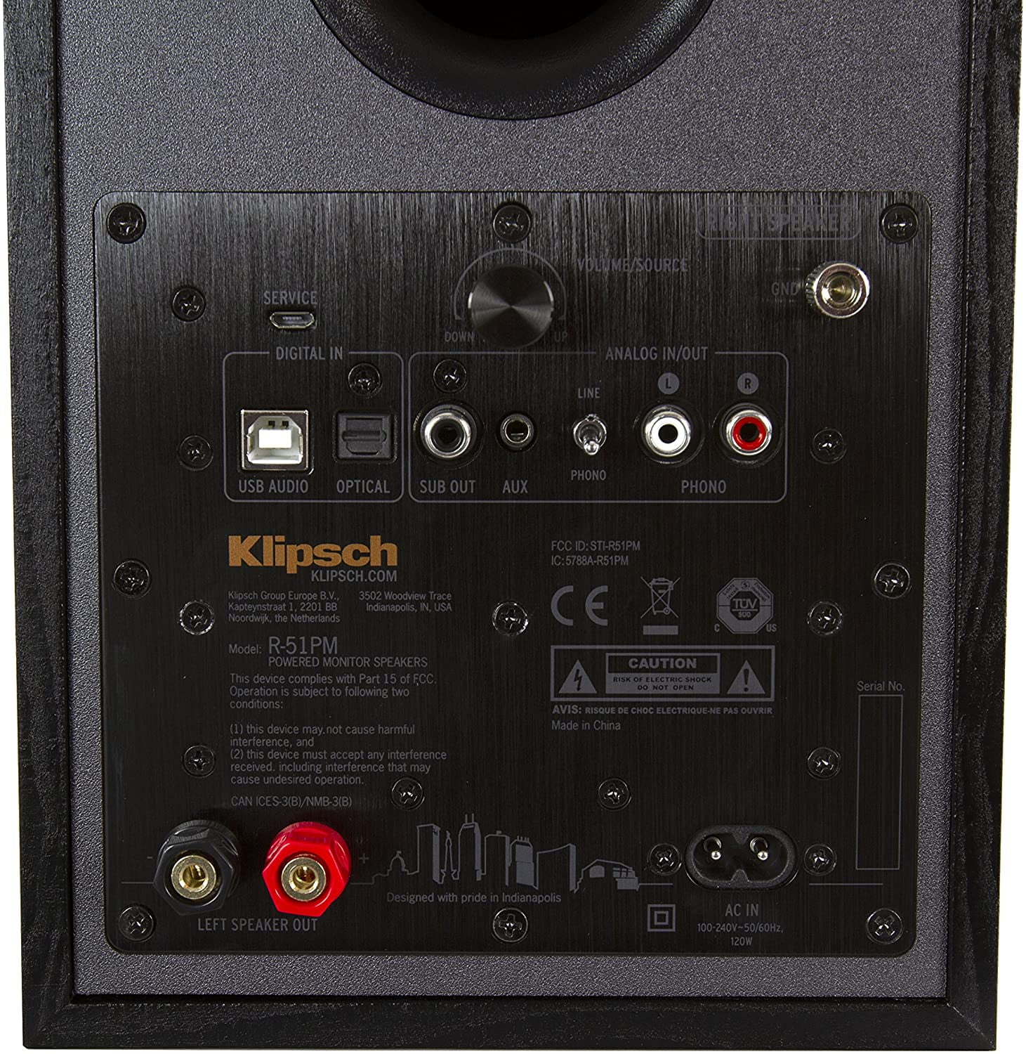 Klipsch R-51PM Powered Bluetooth Speaker - Radiant Selections