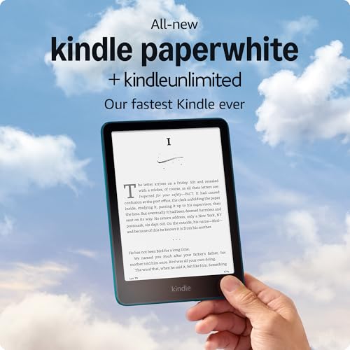 All-new Amazon Kindle Paperwhite (16 GB) – Our fastest Kindle ever, with new 7" glare-free display and weeks of battery life – Black